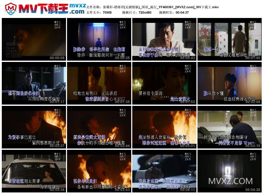 张敬轩-俏郎君(无剧情版)_国语_流行_YF400361